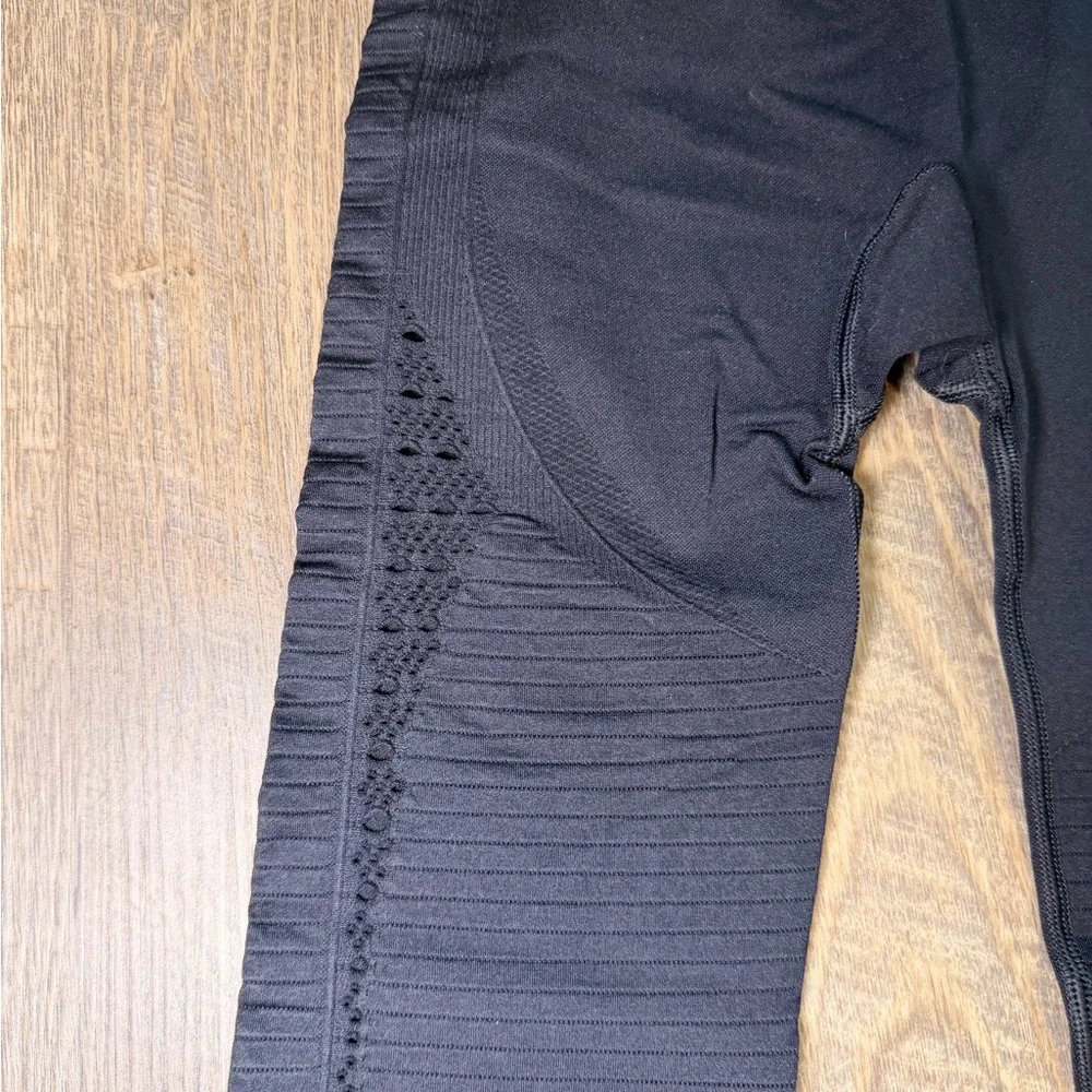 Gymshark Energy Seamless Leggings Black Yoga Sports Athleisure Workout Size S